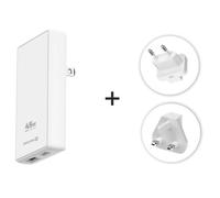 Adaptador Swissten World Travel Charger 45W GaN USB-C + USB-A