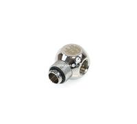 Adaptador T - Bitspower 2xG1/4" Plated Nickel