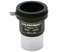 Celestron 93625 1.25" Universal: adaptador T para cámara SLR o DSLR, plata/negro