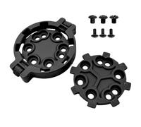 Adaptador táctico para fundas, adaptador de funda para pistola, rotación de 360°, adaptador de plataforma de pierna caída, accesorio Molle de liberación rápida para fundas, bolsas de almacén