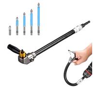 Adaptador Taladro 90 Grados Acero Carbono Accionamiento Angular Preciso
