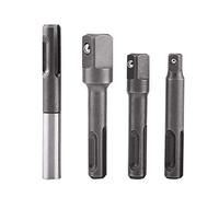 Adaptador taladro, Extensión del conector 4 pc sds plus set broca, 1/4" 3/8"1/2" conector de extensin cuadrado de taladro barra de extensin para tornillos tuercas taladros y controlador de mano