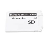 Adaptador Tarjeta Almacenamiento Micro 2vita, 1: 1 Exquisito 256 GB Carga Adaptador Ranura Memoria ABS Premium para PS Vita Game 1000 2000 Henkaku Enso Enno System