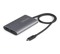 Adaptador Thunderbolt 3 - StarTech.com - TB32DP14 - Doble DisplayPort 4K 60Hz - 8K/5K - 46 cm