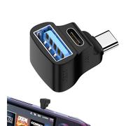 Adaptador Tipo-C 90 Grados - Adaptador USB Tipo C, Adaptador Tipo C USB | Adaptador Hembra Tipo C De 90 Grados, Adaptadores De Cable USB C Para Computadora, Para Smartphone