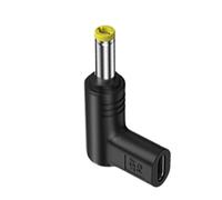 Adaptador tipo C a CC - Adaptador USB tipo C a CC | 15 V tipo C USB C a CC PowerPlug, tipo C hembra a 5,5 x 2,5 mm, 5,2 x 2,1 mm, 4,8 x 1,7 mm, 4,0 x 1,7 mm, 3,5 x 1,35 mm, 3,0 x 1,1 mm Dc adaptador