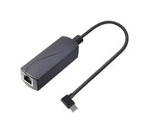 Adaptador tipo C a POE de tipo C a PoE 10/100Mbps IEEE802.3af Cable de Internet para teléfonos inteligentes y tabletas