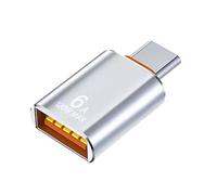 Adaptador tipo C a USB 3.1 - Convertidor de aleación de aluminio, conector de datos compacto de alta velocidad, adaptador de puerto eficiente con diseño Plug and Play | Interfaz portátil para teléfono