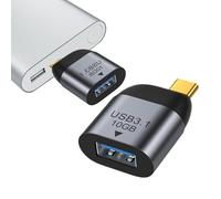 Adaptador Tipo C A USB - Conector De Carga USB3.1 De 10GB, Adaptador Hembra A Macho USB -C | Durabble Fast Transfer Tipo C Accesorio De Carga Con Diseño Elegante, Convertidor Aff