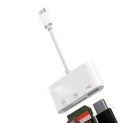 Adaptador Tipo C a USB Micro SD Lector de Tarjetas SD Card Reader para Apple iPhone Apple iPhone15 Pro MAX para iPad Macbook Air Compatible con Samsung USB C Compact Flash Memory Stick Conector