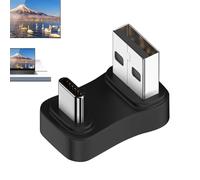Adaptador tipo C a USB - PVC aluminio aleación estándar de tamaño | Plug and Play Type C to USB Converter 10Gbps 60W Fast Charging Connector | Portable Adapter for Drive Laptops Mobile Phones