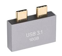Adaptador Tipo C, Adaptador USB Base de Expansión de Firmeza Doble Portátil Tipo C para(Tipo-C Macho a USB Hembra)