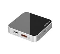 Adaptador tipo C con carga rápida optonal PD100W 4K60hz y transferencia de datos de 10 Gbps para uso en oficina y viajes
