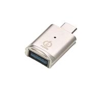 Adaptador tipo C - Conector de transferencia compacto de nailon, enchufe USB macho, puerto hembra 3.1, dispositivo de viaje, interfaz de smartphone y portátil con diseño para intercambio de datos