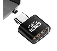 Adaptador Tipo C - Convertidor De Cargador Rápido USB 2.0 | Conector De Transferencia De Alta Velocidad, Hub Compacto Duradero, Compatibilidad Universal Con Múltiples Dispositivos, Herramienta De Cond