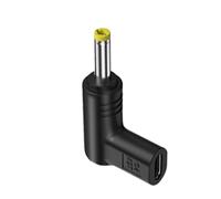 Adaptador tipo C DC - Conector USB hembra DC macho 15V | Compatible con USB en ángulo 5.5 x 2.5mm/5.2 x 2.1mm/4.8 x 1.7mm/4.0 x 1.7mm/3.5 x 1.35mm/3.0 x 1.1mm