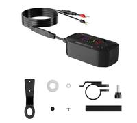 Adaptador Tipo C Para Motocicleta: Carga Rápida De 12 V Y 24 V, Puerto USB Retráctil, Equipo Eléctrico Resistente Al Agua | Para Viajes Diarios, Aventuras, Vehículos De Carretera, Camping, Trabajo, Di