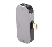 Adaptador Tipo C, Soporte Múltiple de Concentrador USB C de Resolución de Alta Definición para OS X para para