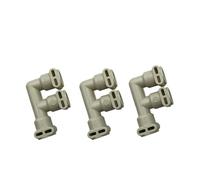 Adaptador Tipo F Con Conector De 3 Vías for Máquina De Café, Compatible Con Dr.coffee, Compatible Con SAECO, Repuestos for Máquina De Café(3pcs)