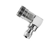 Adaptador Tipo LC de Alto Voltaje - Conector LC Hembra de ángulo Recto a N Macho for Cable coaxial, 50 ohmios, DC-6GHz, 1 Unidad