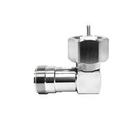 Adaptador tipo LC de alto voltaje - Conector LC macho en ángulo recto a hembra para cable coaxial, 50 ohmios, aislante PTFE, 1 pieza