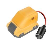 Adaptador TONSIM de 12 V para batería Dewalt de 12 V - Conector de Encendedor para refrigeradores, compresores y Dispositivos de Coche