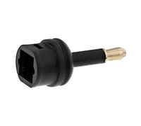 Adaptador Toslink Hembra/Conector óptico de 3,5 mm Macho