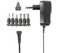 Adaptador/Transformador de CA Universal 3 - 12V 1000mA (Negro) - NEDIS