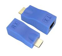 Adaptador transmisor de audio, extensor de vídeo HD, conector con alcance de 30 m para jóvenes, salas de reuniones, familia, profesores, mujeres, aulas, y