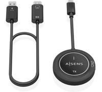Transmisor USB-C a HDMI Inalámbrico AISENS ASWL-H2K30M002-BK 1080P 60Hz 30m Plug&Play