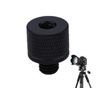Adaptador Trípode 1/4 Convertidor Fácil Instalación Aleación Aluminio para | Adaptador Convertidor de Tornillo de 1/4 para Trípode Accesorios Soportes Luz para Vlogging Transmisión en y