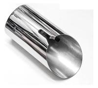 Adaptador Tubo Escape Silenciador De Escape Para BMW F20 F21 F22 F23 F30 F31 F34 GT 3 F32 F33 F36 Serie 2 4 Boquilla Acero Inoxidable Plateada Unidades(Silver 1PCS)