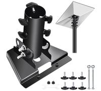 Adaptador tubular Starlink Gen 3, adecuado para poste tubular de 28 a 54 mm, soporte de poste Starlink V3, estructura metálica ajustable y giratoria de 180°, adecuado para antena de satélite Starlink