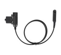 Adaptador U94PTT resistente al agua y a la humedad, botón pulsador táctico para radios Baofeng, conector multipin, gran durabilidad, comunicación