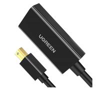 Adaptador UGREEN MD112 Mini DisplayPort a HDMI, 4K, Negro, Imagen de Calidad, Compatible con Portátiles, Computadoras, Monitores, Proyectores