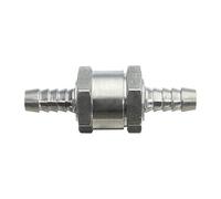 Adaptador unidireccional de aleación de aluminio for vehículo de gasolina, válvula de retención de combustible sin retorno de 6/8/10/12mm(8mm)