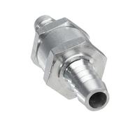 Adaptador unidireccional de aleación de aluminio for vehículo de gasolina, válvula de retención de combustible sin retorno de 6/8/10/12mm(10mm)