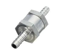 Adaptador unidireccional de aleación de aluminio for vehículo de gasolina, válvula de retención de combustible sin retorno de 6/8/10/12mm(6mm)