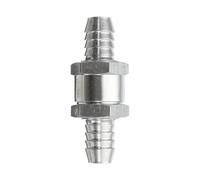 Adaptador unidireccional de aleación de aluminio for vehículo de gasolina, válvula de retención de combustible sin retorno de 6/8/10/12mm(12mm)