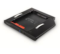 Adaptador Universal AXAGON RSS-CD09 2.5" SSD/HDD Caddy , 9,5 mm, LED, ALU