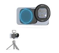 Adaptador universal de filtro de lente magnético de 67 mm para iPhone 15 Pro 14 Pro 15 Pro Mx 14 Pro Max, anillo de filtro de lente de teléfono con tornillo de trípode de 1/4-20 pulgadas y soporte de
