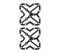 Adaptador universal de pedales de bicicleta de aluminio de alta resistencia, plataforma ancha que mejora la estabilidad del pie, adaptador de pedales de bicicleta