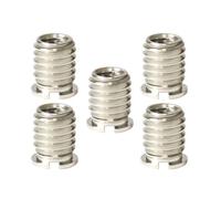 Adaptador universal for cámara, tornillo de 1/4 a 3/8 de pulgada, tuerca de conversión, trípode, monopié, rótula, accesorios for soporte de luz.(CS092 5 Pieces)