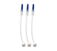 Adaptador universal para botella de spray con manguera de extensión para una limpieza eficiente y riego en diferentes áreas, 3 unidades (blanco, 22 cm)