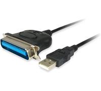 Equip Adaptador de Cable USB, Negro, Talla Única