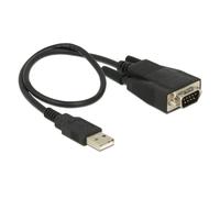 Adaptador USB 2.0 a RS-232 DeLOCK DB9 con Tornillos