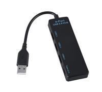 Adaptador USB 2.0 de 4 puertos, estación de acoplamiento USB de 480 Mbps, transferencia de datos con 3 puertos USB 2.0, 1 tipo C, conexión funcional múltiple