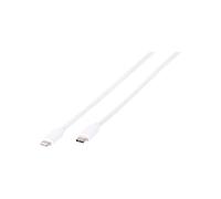 Adaptador USB 2.0 - VIVANCO - LIGHTNVVUSBC20W 60085 - USB-C macho - Dock Apple Lightning macho - Blanco