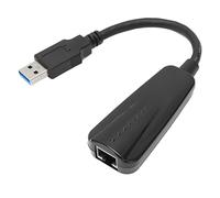 Adaptador USB 3.0 a Ethernet, Concentrador USB 3.0 10/100/1000M con Adaptador de Red RJ45 LAN ABS Plug and Play Compatible para Windows para Linux para OS X