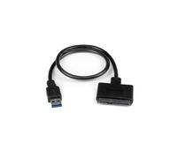 Adaptador USB 3.0 a SATA III de 2,5" con UASP - Adaptador USB 3.0 a SATA III para HDD/SSD SATA de 2,5" con UASP
